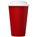 Americano® 350 ml insulated tumbler, PP Plastic, Red,White