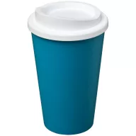   Americano® 350 ml insulated tumbler, PP Plastic, aqua blue,White