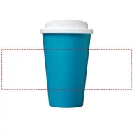   Americano® 350 ml insulated tumbler, PP Plastic, aqua blue,White