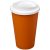 Americano® 350 ml insulated tumbler, PP Plastic, Orange,White