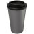 Americano® 350 ml insulated tumbler, PP Plastic, Silver, solid black