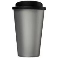   Americano® 350 ml insulated tumbler, PP Plastic, Silver, solid black