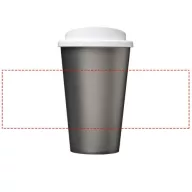  Americano® 350 ml insulated tumbler, PP Plastic, Silver,White