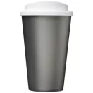 Americano® 350 ml insulated tumbler, PP Plastic, Silver,White