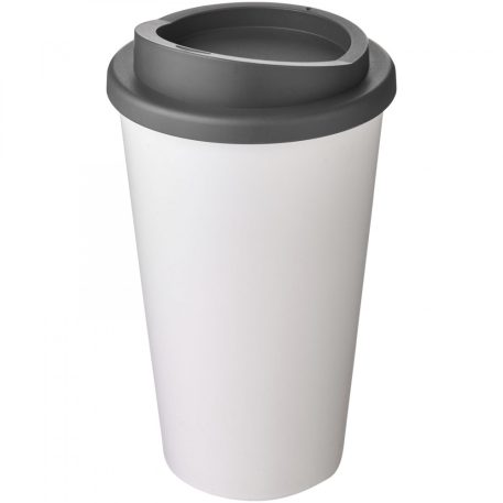Americano® 350 ml insulated tumbler, PP Plastic, White,Grey