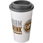 Americano® 350 ml insulated tumbler, PP Plastic, White,Grey