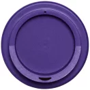 Americano® 350 ml insulated tumbler with grip, PP Plastic, Silicone, White,Purple  