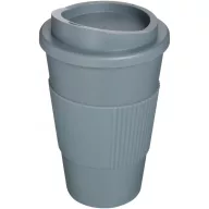   Americano® 350 ml insulated tumbler with grip, PP Plastic, Silicone, Grey