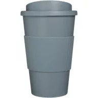   Americano® 350 ml insulated tumbler with grip, PP Plastic, Silicone, Grey