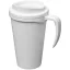 Americano® Grande 350 ml insulated mug, PP Plastic, White