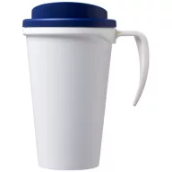   Americano® Grande 350 ml insulated mug, PP Plastic, White, Blue