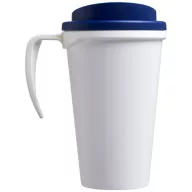   Americano® Grande 350 ml insulated mug, PP Plastic, White, Blue