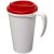 Americano® Grande 350 ml insulated mug, PP Plastic, White, Red  