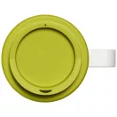 Americano® Grande 350 ml insulated mug, PP Plastic, White,Lime green
