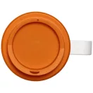 Americano® Grande 350 ml insulated mug, PP Plastic, White,Orange  