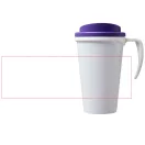 Americano® Grande 350 ml insulated mug, PP Plastic, White,Purple  