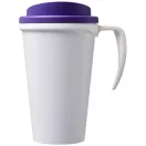 Americano® Grande 350 ml insulated mug, PP Plastic, White,Purple  