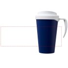 Americano® Grande 350 ml insulated mug, PP Plastic, Blue,White
