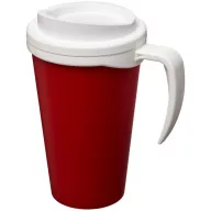   Americano® Grande 350 ml insulated mug, PP Plastic, Red,White