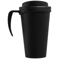   Americano® Grande 350 ml insulated mug, PP Plastic, solid black