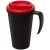 Americano® Grande 350 ml insulated mug, PP Plastic, solid black, Red  