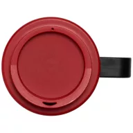   Americano® Grande 350 ml insulated mug, PP Plastic, solid black, Red  