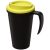 Americano® Grande 350 ml insulated mug, PP Plastic, solid black,Lime  