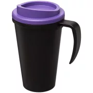   Americano® Grande 350 ml insulated mug, PP Plastic, solid black,Purple  