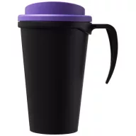   Americano® Grande 350 ml insulated mug, PP Plastic, solid black,Purple  