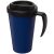 Americano® Grande 350 ml insulated mug, PP Plastic, Blue, solid black