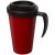 Americano® Grande 350 ml insulated mug, PP Plastic, Red, solid black