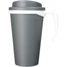 Americano® Grande 350 ml insulated mug, PP Plastic, Grey,White