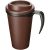 Americano® Grande 350 ml insulated mug, PP Plastic, Brown, solid black