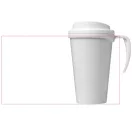 Brite-Americano® grande 350 ml insulated mug, PP Plastic, White