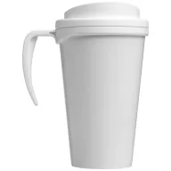   Brite-Americano® grande 350 ml insulated mug, PP Plastic, White