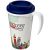 Brite-Americano® grande 350 ml insulated mug, PP Plastic, White, Blue