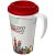 Brite-Americano® grande 350 ml insulated mug, PP Plastic, White, Red  