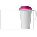 Brite-Americano® grande 350 ml insulated mug, PP Plastic, White,Pink  
