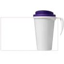 Brite-Americano® grande 350 ml insulated mug, PP Plastic, White,Purple  