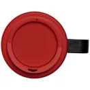 Brite-Americano® grande 350 ml insulated mug, PP Plastic, solid black, Red  