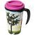 Brite-Americano® grande 350 ml insulated mug, PP Plastic, solid black,Pink  