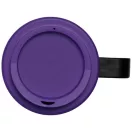 Brite-Americano® grande 350 ml insulated mug, PP Plastic, solid black,Purple  