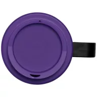   Brite-Americano® grande 350 ml insulated mug, PP Plastic, solid black,Purple  