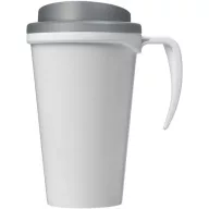   Cana de voiaj, 350 ml, 13.5x9.5x16.5 cm, Brite-Americano, 20IUN0724, Alb, Gri, Polipropilena