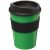 Americano® medio 300 ml tumbler with grip, PP Plastic, Silicone, Green, solid black