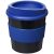 Americano® primo 250 ml tumbler with grip, PP Plastic, Silicone, solid black, Blue