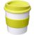 Americano® primo 250 ml tumbler with grip, PP Plastic, Silicone, White,Lime green