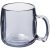 Classic 300 ml plastic mug, SAN, transparent clear