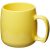 Classic 300 ml plastic mug, SAN, Yellow