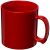 Standard 300 ml plastic mug, SAN, Red